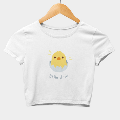 Cute Little Chick Crop Top