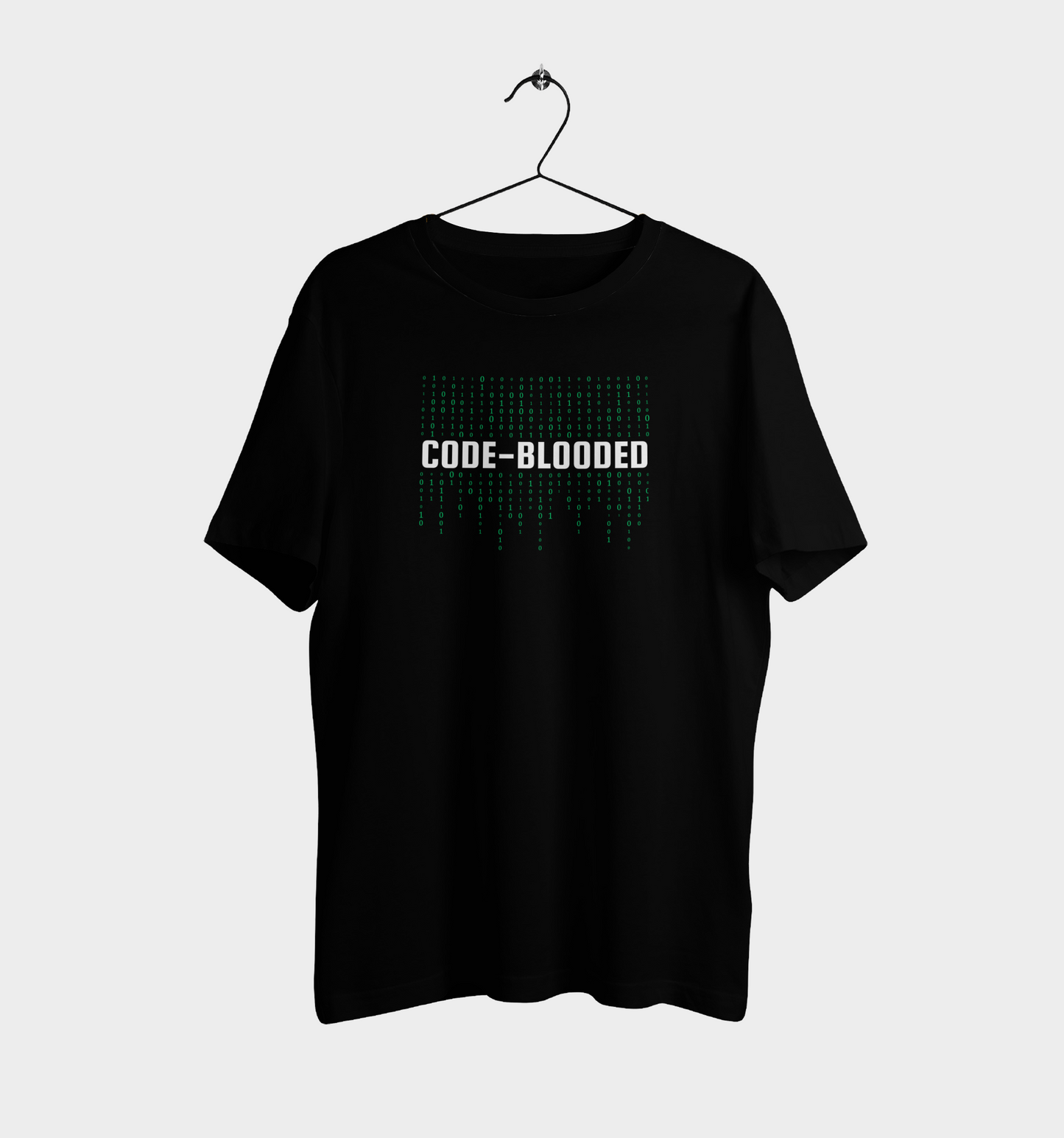 Software Engineer CODE BLOODED Casual Graphic Printed T-Shirt